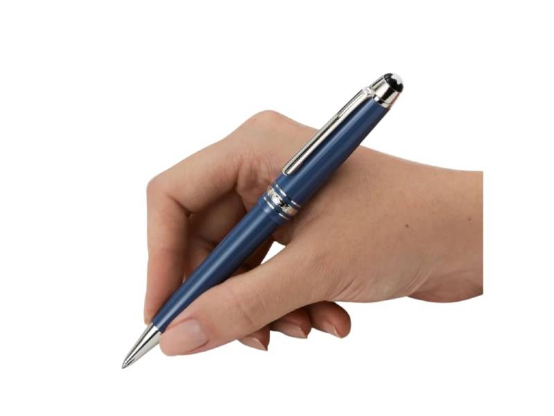 PENNA A SFERA MIDSIZE GLACIER BLU MEISTERSTUCK MONTBLANC 129395